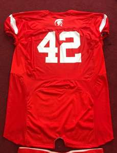 Nouveau maillot de football américain personnalisé avec pantalon et rembourrage fixe à 12 panneaux - Product Image 6