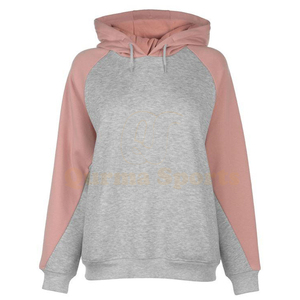 Sudaderas con capucha de Jersey a precio de fábrica para mujer, cuello con capucha de tela de punto transpirable, bordado de talla grande para Primavera e Invierno - Product Image 4
