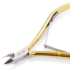 Nghia ชุด C-118ทำเล็บมือและเล็บเท้าแบบมืออาชีพคีมตัดหนังกำพร้าเหล็กแข็งชุบทองสปริงคู่ - Product Image 1