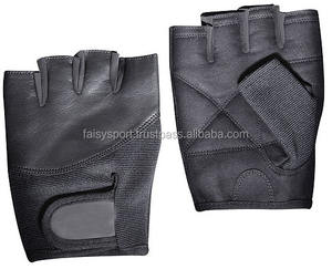 Guantes de fitness transpirables de medio dedo para hombres y mujeres Guantes de gimnasio de levantamiento de pesas antideslizantes para ciclismo y Deportes - Product Image 4
