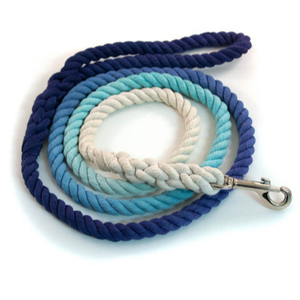 Correa de cuerda ombré bicolor hecha a mano y teñida a mano - Product Image 1