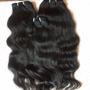 Paquetes de cabello humano indio camboyano virgen visón negro para encaje Frontal suelto onda profunda Natural italiano Afro cutícula 613 onda - Product Image 5