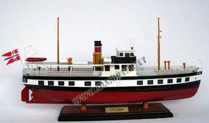 VICTORIA - Maqueta de Barco Moderna Hecha a Mano en Madera - Decoración del Hogar - Objetivo de Colección Cultural para Múltiples Ocasiones - Product Image 5