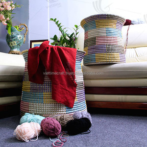 Décor à la maison de rangement panier à linge avec ficelle en plastique - Product Image 3