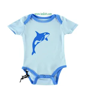 2020 indian manufacturer tirupur online Custom Printed OEM Baby Wear oem / odm Customized Printing Blank Baby Romper jumpsuit