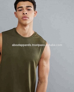 Racerback stringer hoodie สำหรับผู้ชายเสื้อฮู้ดแขนกุดมีฮู้ดสำหรับออกกำลังกายเสื้อกล้ามระบายอากาศ - Product Image 3