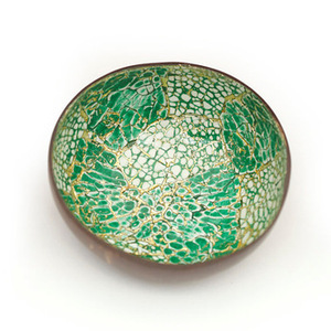 Haute qualité écologique laque coquille d'oeuf incrusté bol de noix de coco - Product Image 4