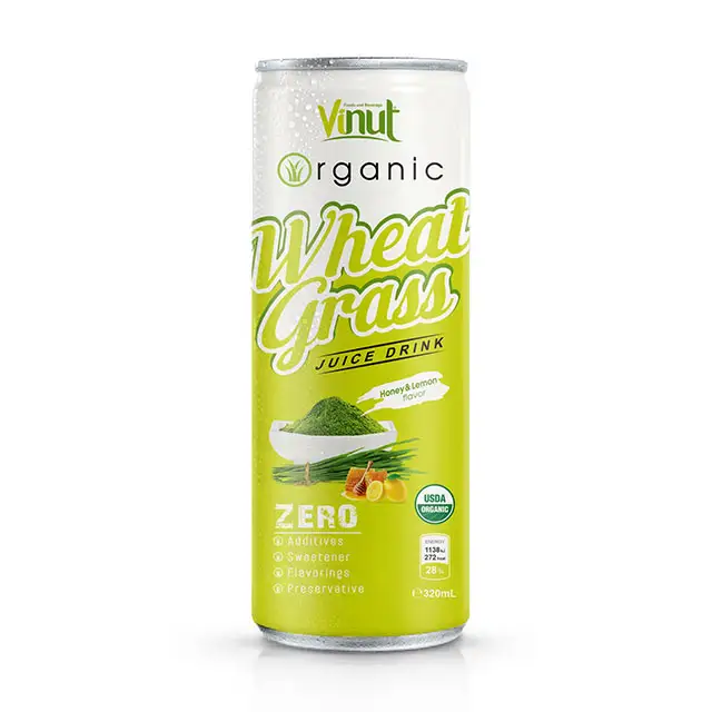 320ml Dose Bio Weizen grass aft Getränk mit Honig & Zitrone