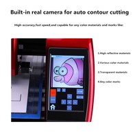 Traceur de découpe à double tête SKYCUT avec caméra de contour automatique pour le carton
