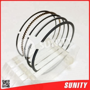 Segments de piston en métal YD63 de haute qualité TAIWAN SUNITY 52,4 mm anti-usure pour pièces de rechange de moteur de moto Suzuki Garantie de 6 mois - Product Image 2