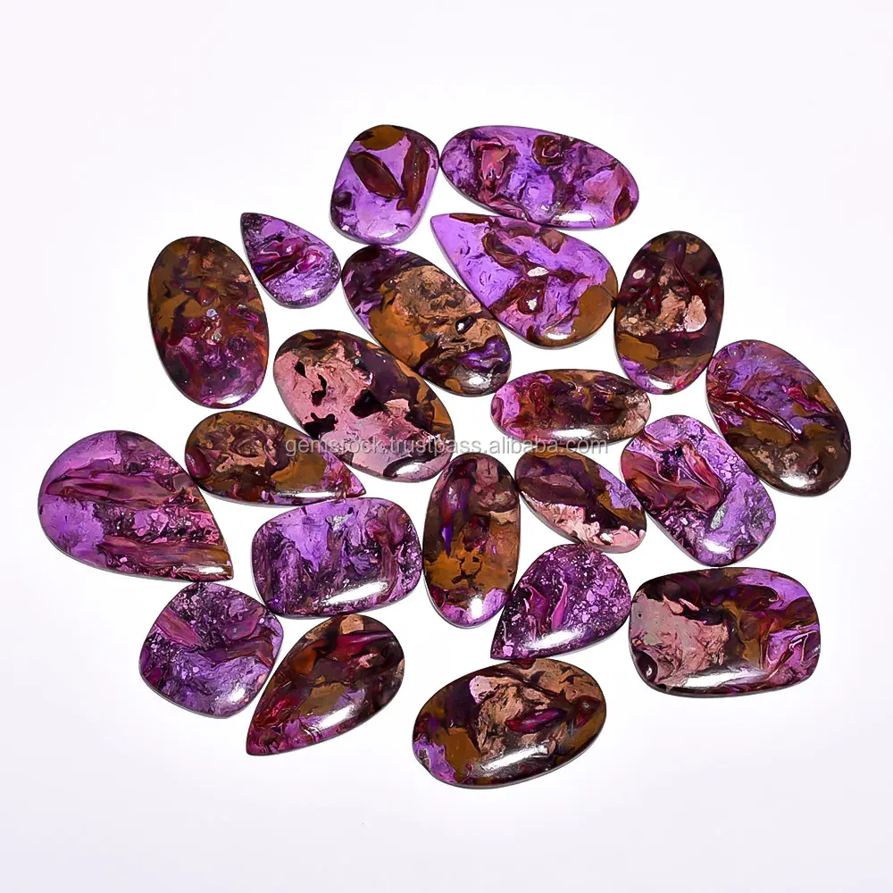 100% Hình Dạng Hỗn Hợp Tự Nhiên Trong Tất Cả Các Kích Cỡ Đá Sugilite Cabochons