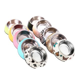 Cuencos de acero inoxidable para alimentación de agua y comida para mascotas, cuencos para perros y gatos, para alimentación de agua y comida - Product Image 1