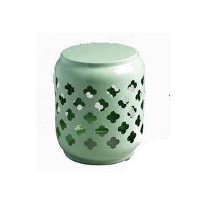 Tabouret en fer avec coupe de fleur, Design de designer, tabouret de bar en fer antique, personnalisé, panier en osier pour plantes en rotin - Product Image 2