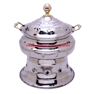 Plato de frotamiento de boda redondo hecho a mano de venta directa de fábrica OEM producto caliente de acero inoxidable - Product Image 1