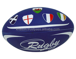 Prix de gros Football américain professionnel avec logo personnalisé Ballon de rugby et de football taille 9 Matériau PU portable - Product Image 2