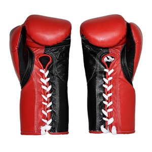 BOXE GLOVE-S DENTELLE FORMATION NOIR/ROUGE - Product Image 2