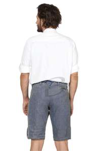 Pantalones Cortos Vaqueros Vintage para Hombre, 100% Algodón, Ecológicos, Impermeables, Transpirables, de Secado Rápido, con Bordado, 300g, Casuales de Verano - Product Image 4