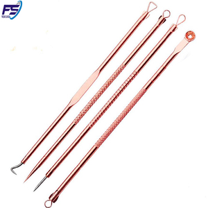 Kit de pince à épiler pour extracteur de points noirs en acier inoxydable de haute qualité pour l'élimination de l'acné des boutons et des boutons - Product Image 4