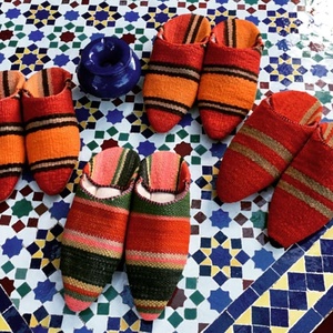 Mode été/printemps, cuir véritable fait main et KILIM pour femmes - Product Image 1