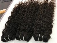 Cheveux Indiens Bruts Directement d'Inde Ondulés Naturels Extensions Cheveux Humains Vierges Remy Pas Chers Faisceaux Non Traités