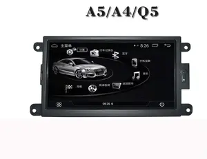 8,8 pulgadas Android 9,0 Car Radio reproductor de DVD de coche para Audi A5 A4 Q5(2009-2015) con GPS construido en 1080P 3G WIFI