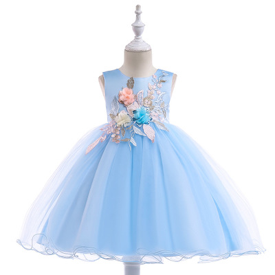 strapless open back dress Luxury Flower Lace Ombre Pink Junior-Teen Dress