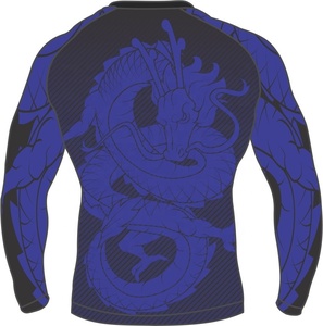 Camiseta de Manga Larga para Hombre, con Estampado por Sublimación, Compresión, Secado Rápido, Spandex/Nailon, Agradable al Tacto, Color y Logotipo Personalizables - Product Image 2