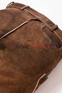 ขายส่งราคาถูกที่กำหนดเองหนังนิ่มออสเตรีย Herren/ เยอรมัน Lederhosen - Product Image 2