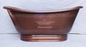 Cuivre antique martelé de haute qualité baignoire en fer massif Style Vintage fait à la main pour adultes vente chaude accessoire de salle de bain - Product Image 2