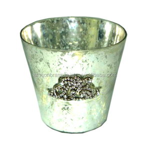 ที่วางเทียนแบบโบราณทำจากทองแดงทุบด้วยมือที่วางเทียนปฏิญาณด้วยมือได้รับความนิยมสูงสุด - Product Image 2