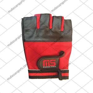 Meilleurs gants de fitness rembourrés en cuir à double paume pour hommes - Product Image 2