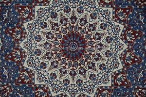 Tapices estampados indios con estilo de tamaño Queen, diseño de Mandala rojo y azul para decoración de dormitorio, recién llegado - Product Image 3