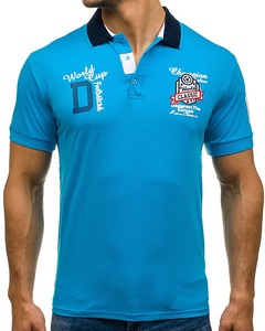 Haute Qualité Nouveau Design 100% Coton Personnalisé Brodé Mens Polo Shirt Pas Cher Offre Spéciale Personnalisé conçu - Product Image 6