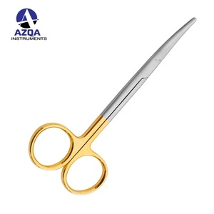 Tijeras Hegeman, Instrumentos dentales quirúrgicos de 18cm con/sin carburo de tungsteno, filo de corte, acero inoxidable alemán - Product Image 4