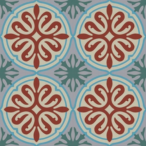 กระเบื้องปูพื้นซีเมนต์ทำมือ CTS ขนาด 200x200 มม. ป้องกันการลื่น สำหรับปูพื้นภายใน-ผลิตในเวียดนาม - Product Image 1