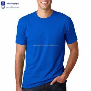 Blue Plain T-Shirts, einfarbiges T-Shirt und anderes leeres T-Shirt aus Bangladesch