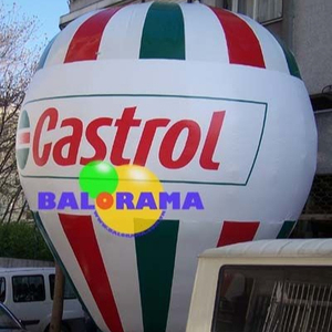 ลูกโป่งโฆษณาเป่าลม PVC ยาว6เมตรพร้อมเครื่องเป่าลมเครื่องมือส่งเสริมการขายกลางแจ้ง - Product Image 2