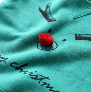 Shemax 2023 de alta calidad superventas personalizado al por mayor polar Feliz Navidad sudadera verde pulóver para niños - Product Image 3