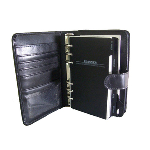 Planificateur quotidien en cuir, classeur à 6 anneaux, organisateur de sac à main, Agenda - Product Image 5