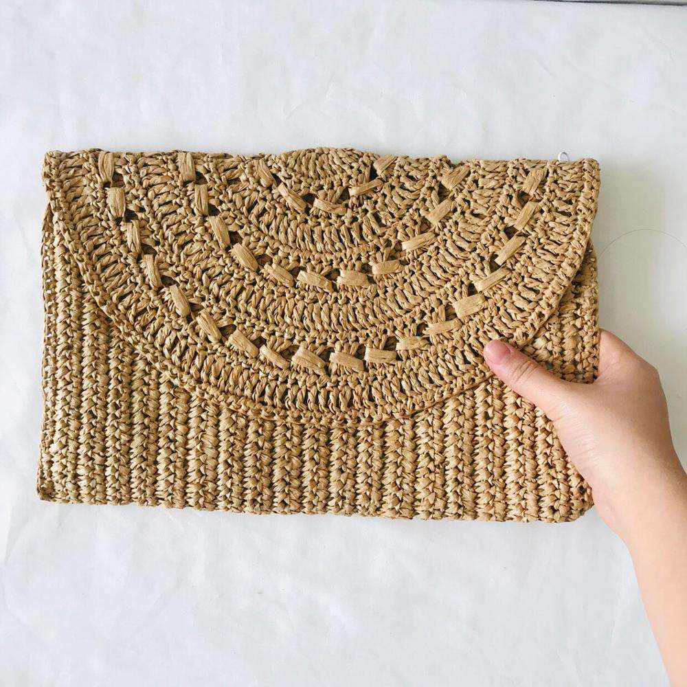 crochet raffia bolsa pattern