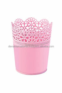 Planteur de jardin français en métal, seaux décoratifs, incroyable, pour véranda, jardin - Product Image 3