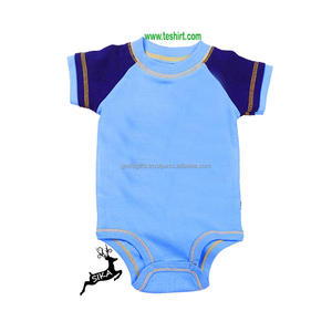 Online Sale Baby Infant Romper Natural Dyed OEM <b>100</b>% Organic Cotton Baby Rompers Printed Latest Design Manufacturer Baby Romper - Product Image 6