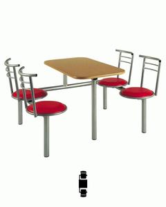 Fixed Seating Dinning Set - Product Image 1