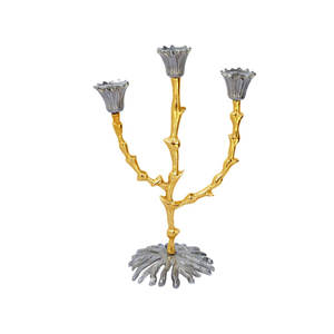 Candelabro de Pilar decorativo de aluminio, soporte para iluminación de hogar e Interior, decoración para sala de estar, venta al por mayor - Product Image 3