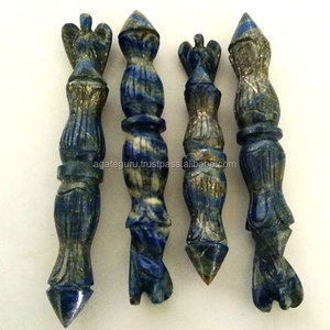 Baguette de guérison en labradorite ange vente en gros d'outils de méditation de guérison en cristal - Product Image 1