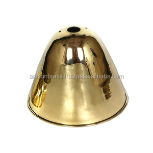 Pantalla de lámpara de Metal y latón - Product Image 1