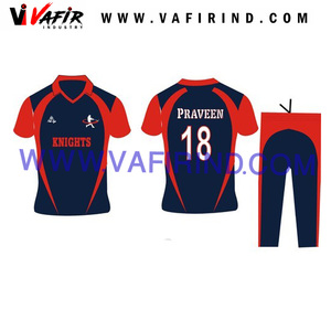 Sublimación personalizada Cricket Jersey Uniforme Conjunto de camisa y pantalones - Product Image 4