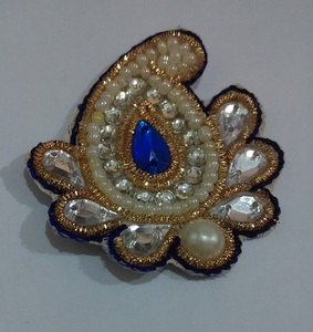 Broches à thème indien, en 20 pièces, personnalisées, adaptées aux invitations de mariage et pour emballage cadeau - Product Image 4