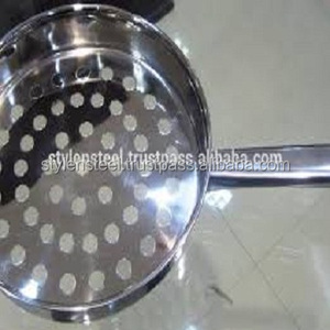 Passoire à spaghetti Passoire à nouilles en maille métallique écumoire louche passoire en fil d'acier inoxydable au prix de gros - Product Image 3