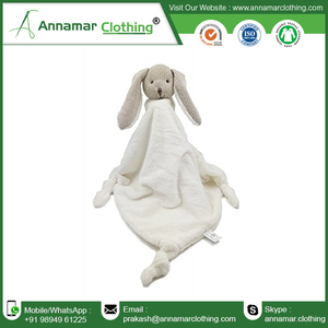 Custom Design Soft Cotton Baby Comforter Toy - Product Image 2